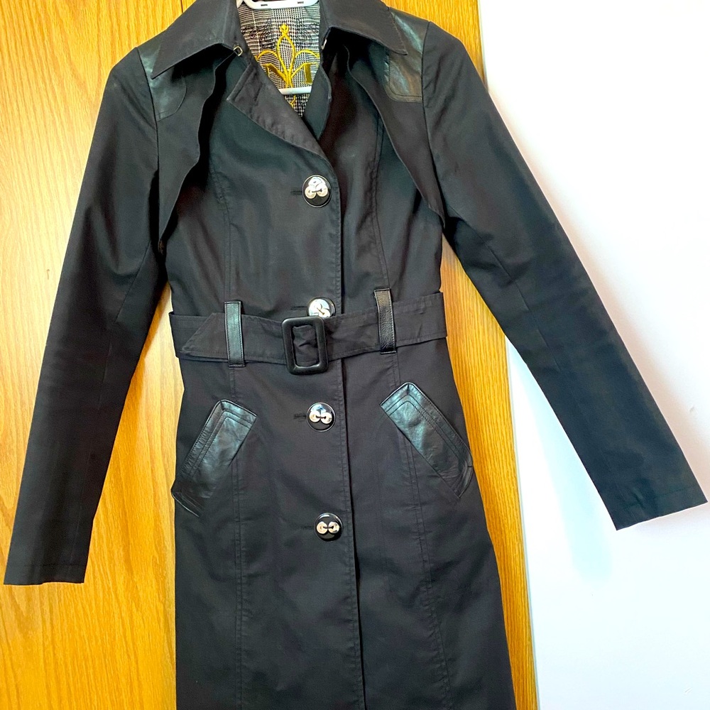Mackage belted trench coat